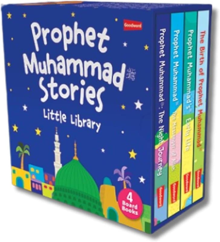 Prophet Muhammad Stories - Little Library (4 Board Books Set)
