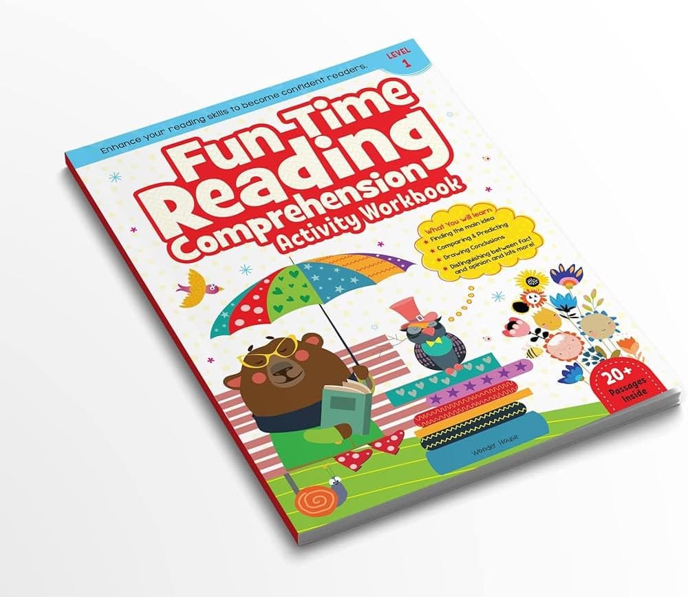 Fun Time Reading Comprehension Activity Workbook