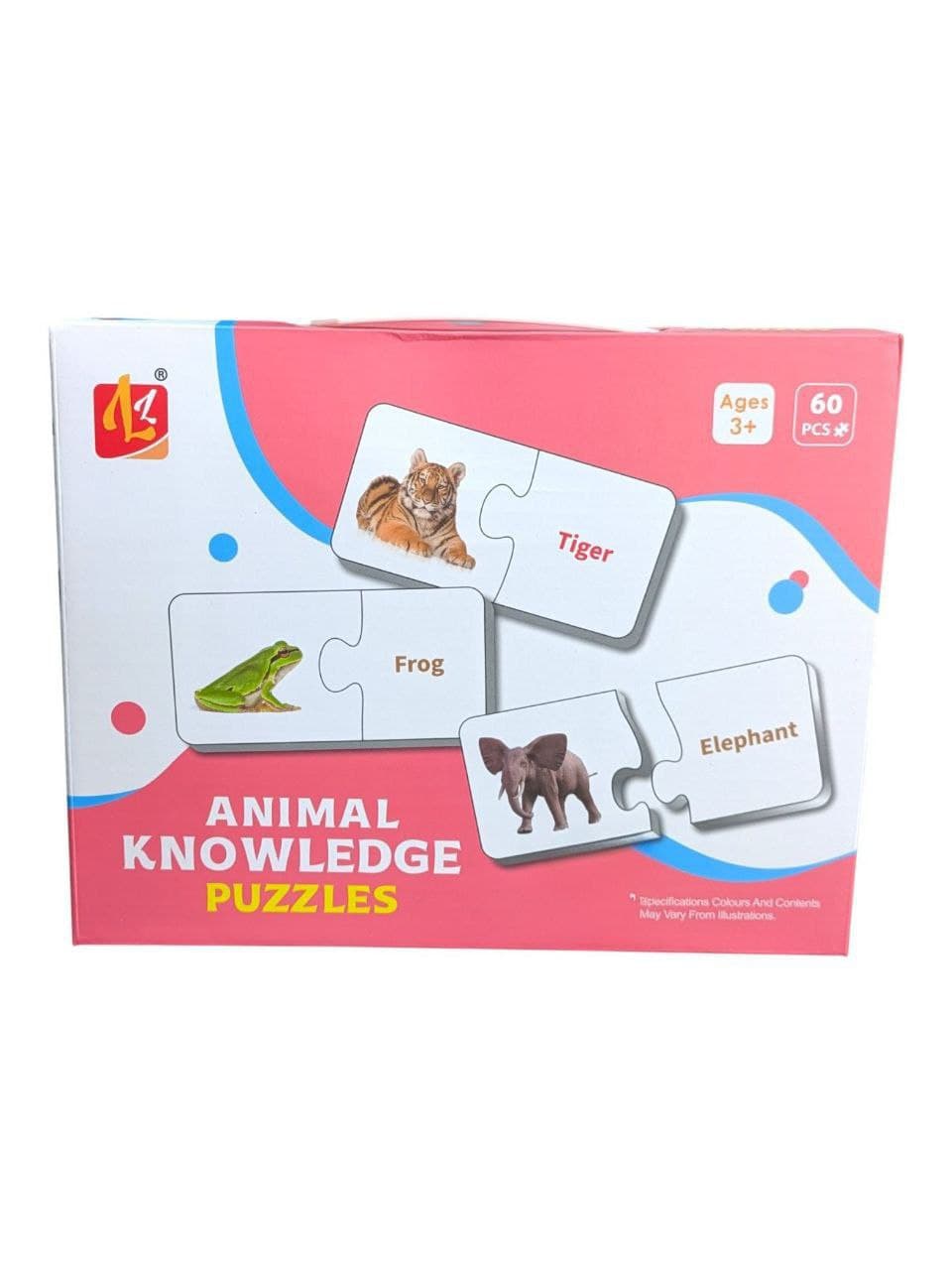 Knowledge Puzzles LZ, 80pcs, No. LL405, LL401