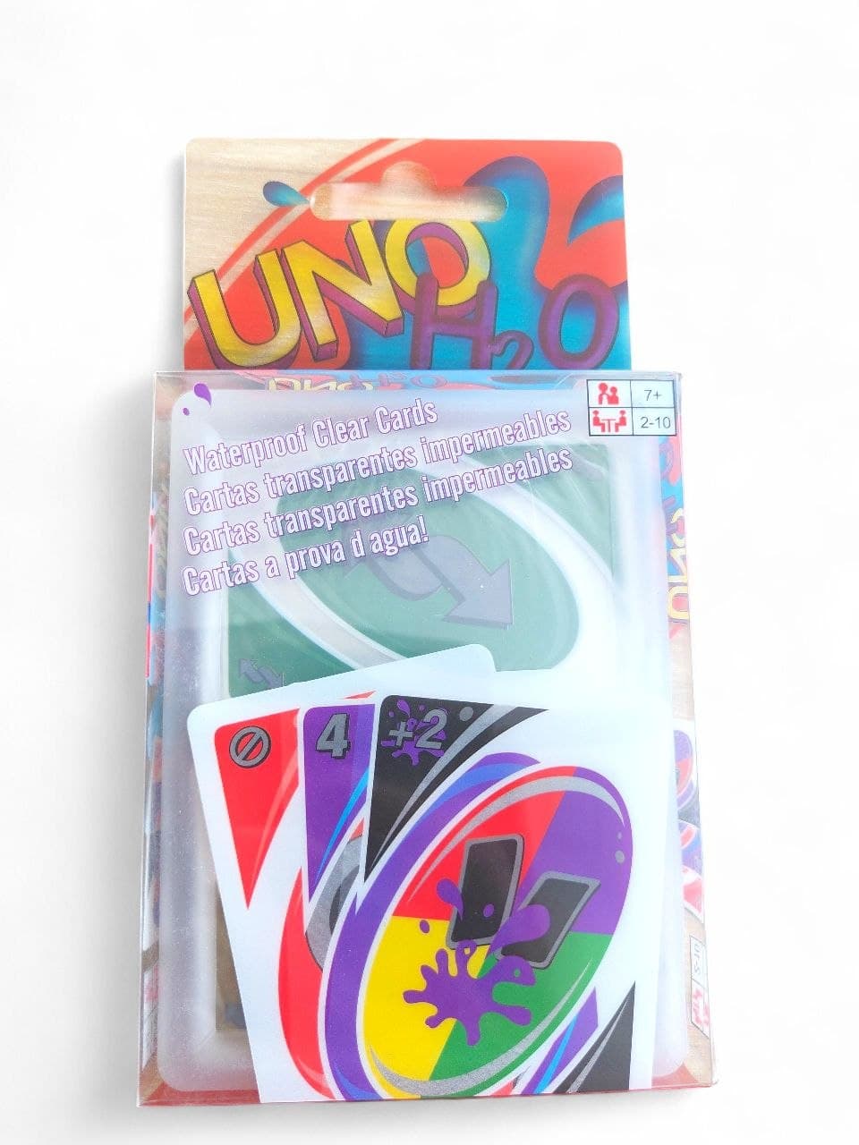 UNO H20 Game Waterproof Clear Cards