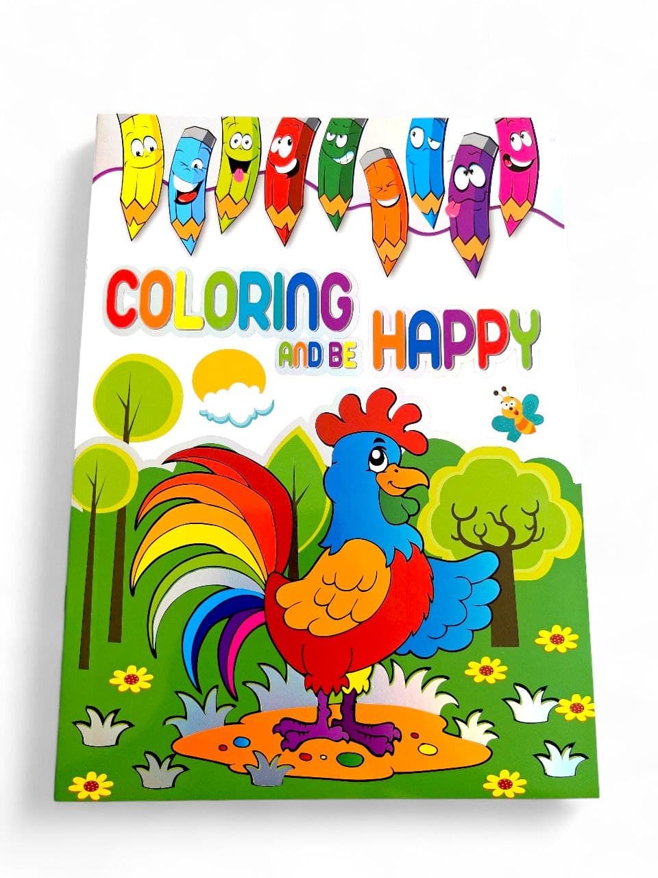 Coloring and Be Happy, A4 Size, No. A4-10-54