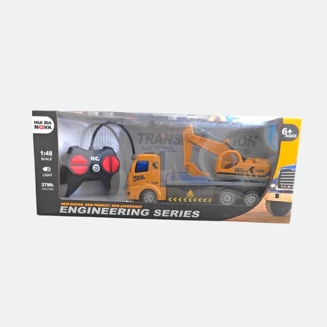 1:48 Model Scale Truck with Remote Control, No. 885-1