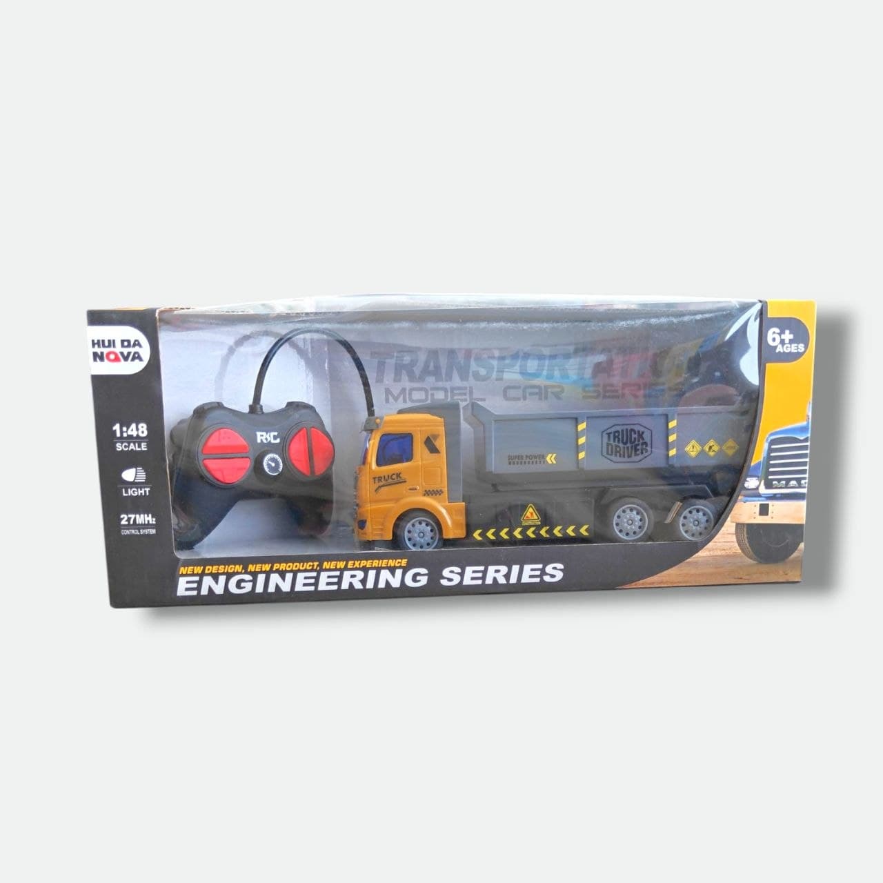 1:48 Model Scale Truck with Remote Control, No. 885-3