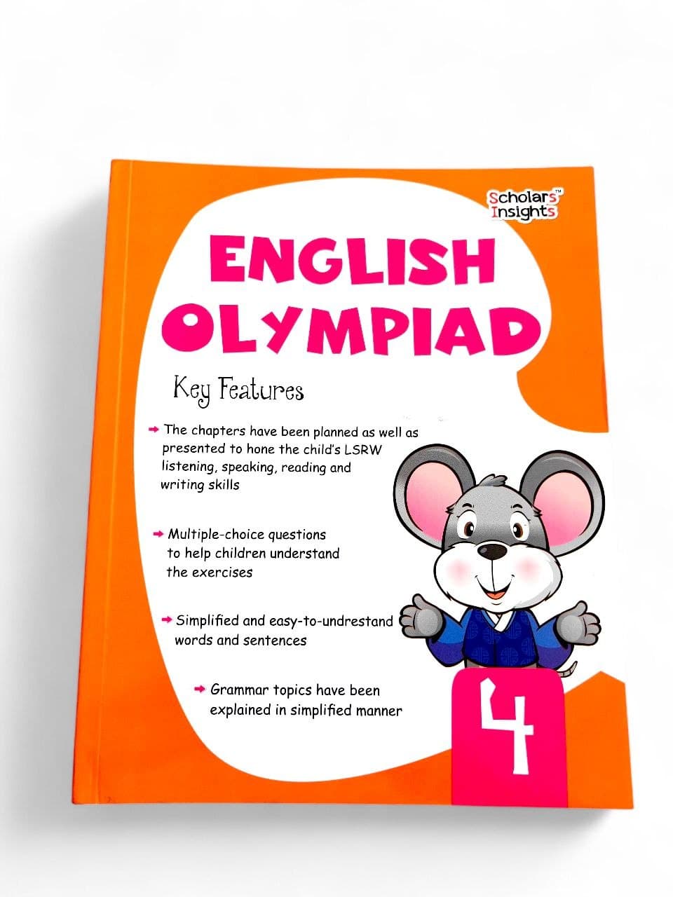 English Olympiad Book 4 : Scholars Insights