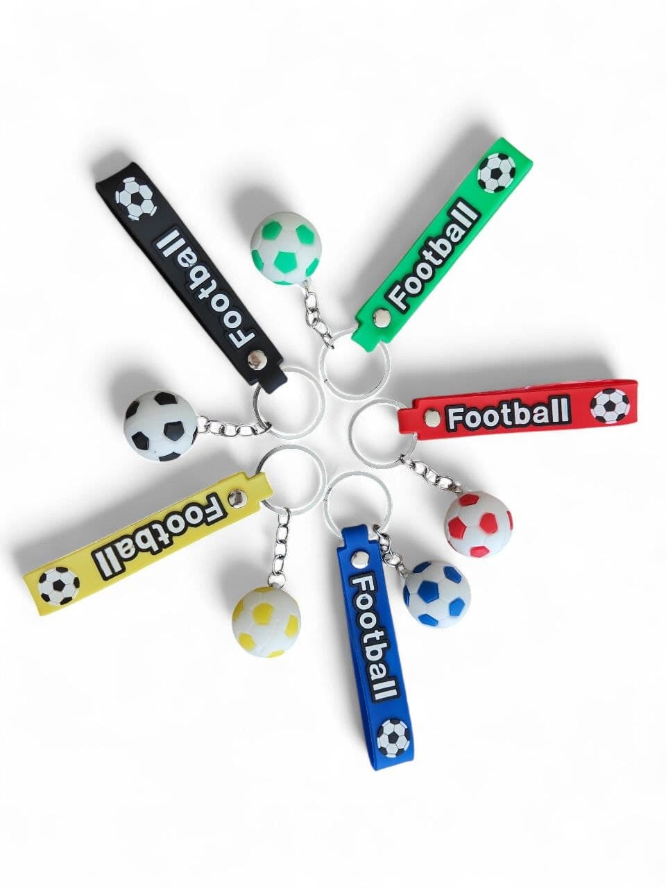 Football Keychain, Not Pinchable, Hard, Cute Keychain