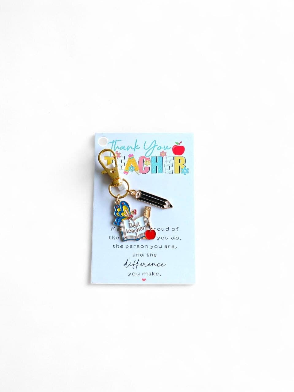 Teacher Appreciation Keychains