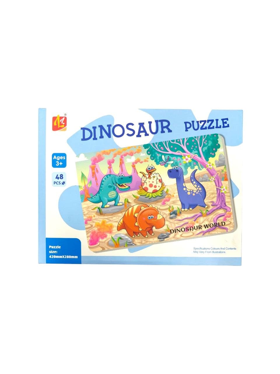 Dinosaur Puzzle Ages3+ 48pcs 420x280mm No.LL303