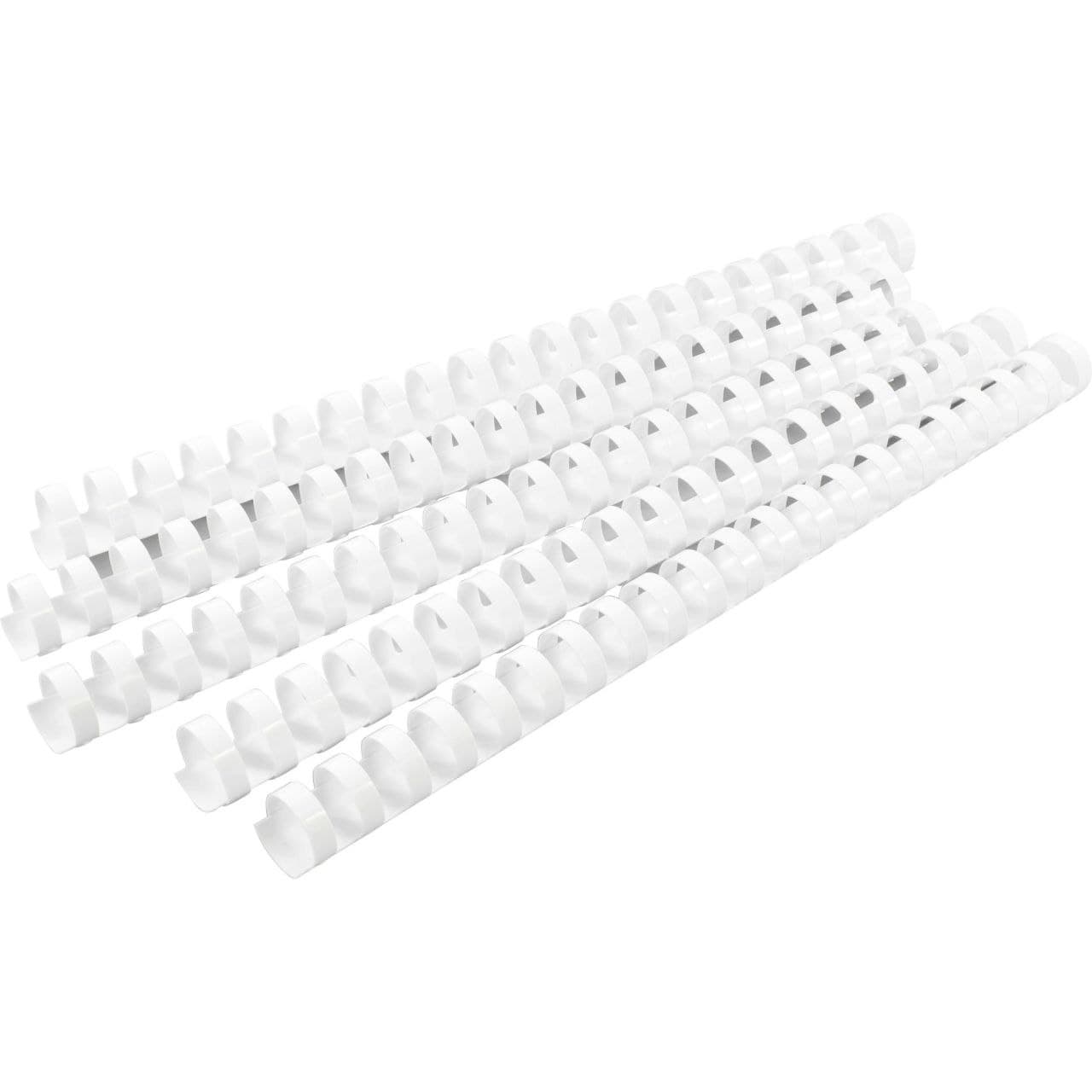 Elephant Spiral Comb 8mm - White