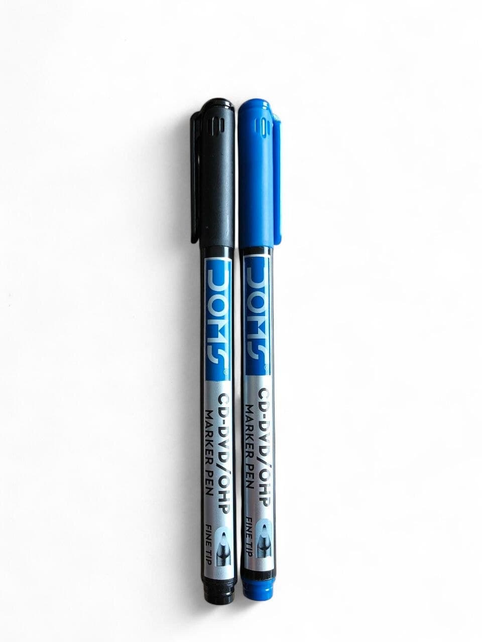 DOMS CD-DVD/OHP Marker Pen, Art No. 7451 , 7662 - Black, 7660 - Blue and Red