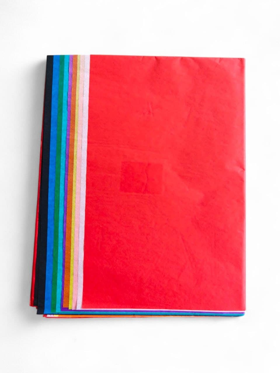 Tissue paper / Kite paper Mix Colors Pack, A2 size, 10 sheets, No. 250447-4