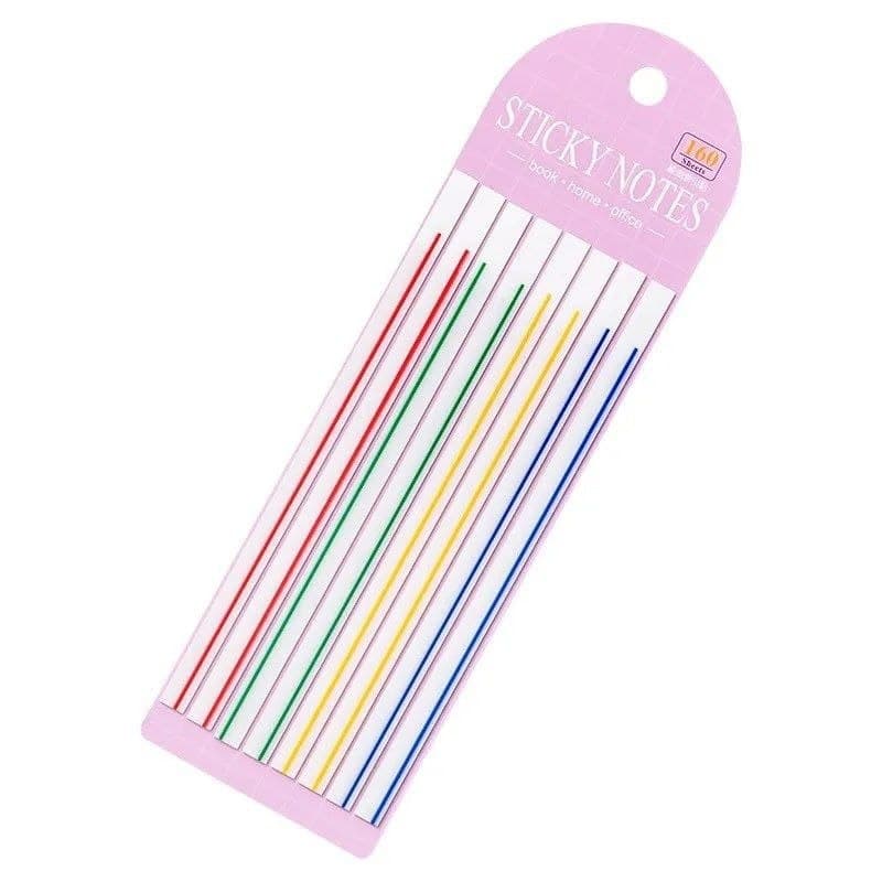 Stick Note Book Mark, Fluorescent 5pcs