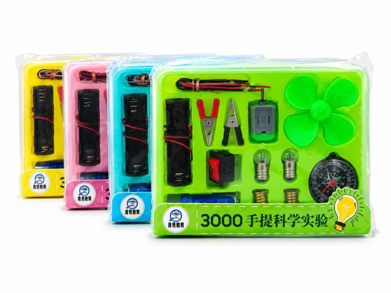Hand-held Science Experiment Kit 13pcs in a Plastic Case