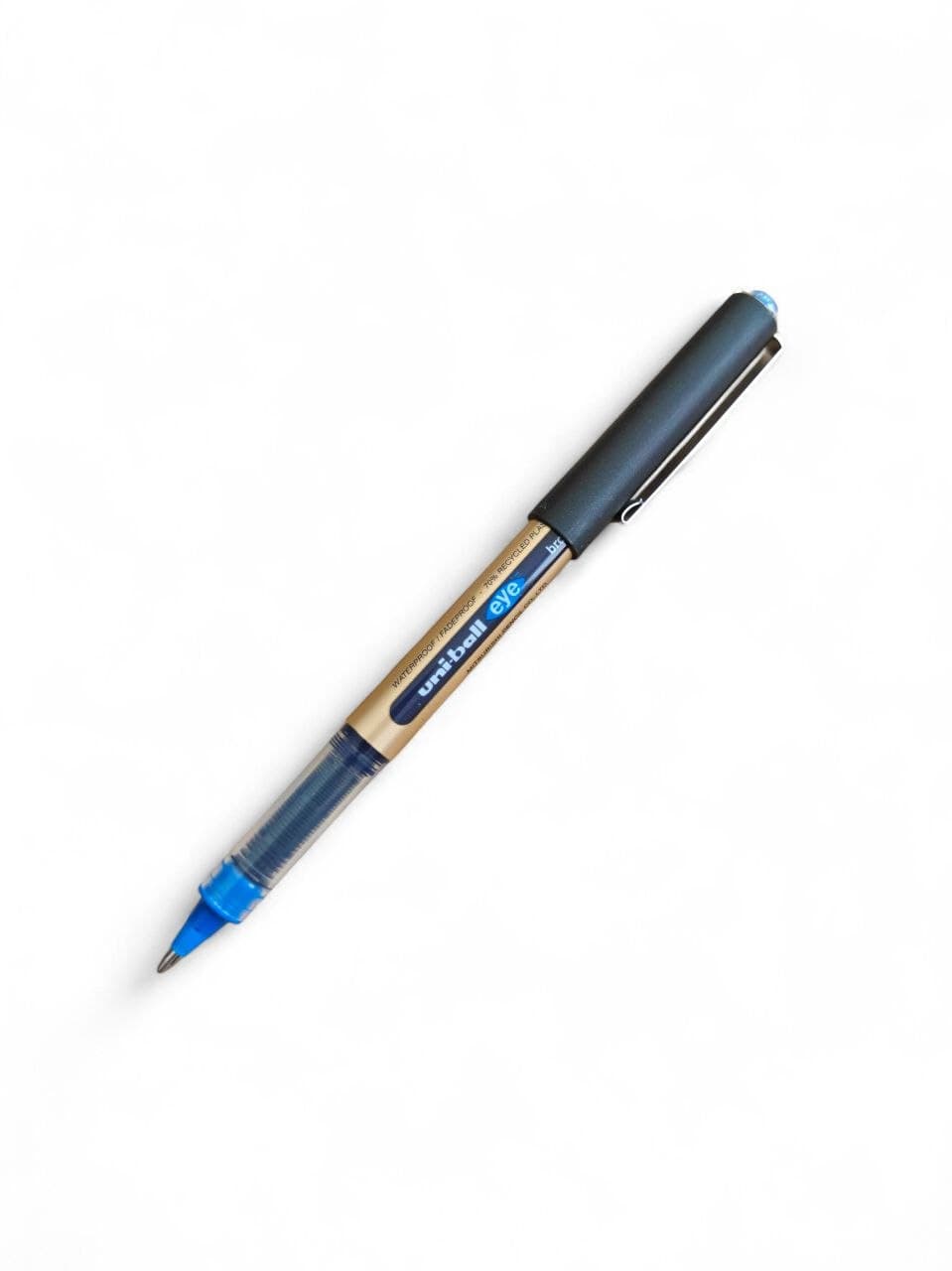 Uni-ball Eye Broad 1.0mm Roller Ball Pen, 70% Recycled Plastic, UB-150-10E, Blue