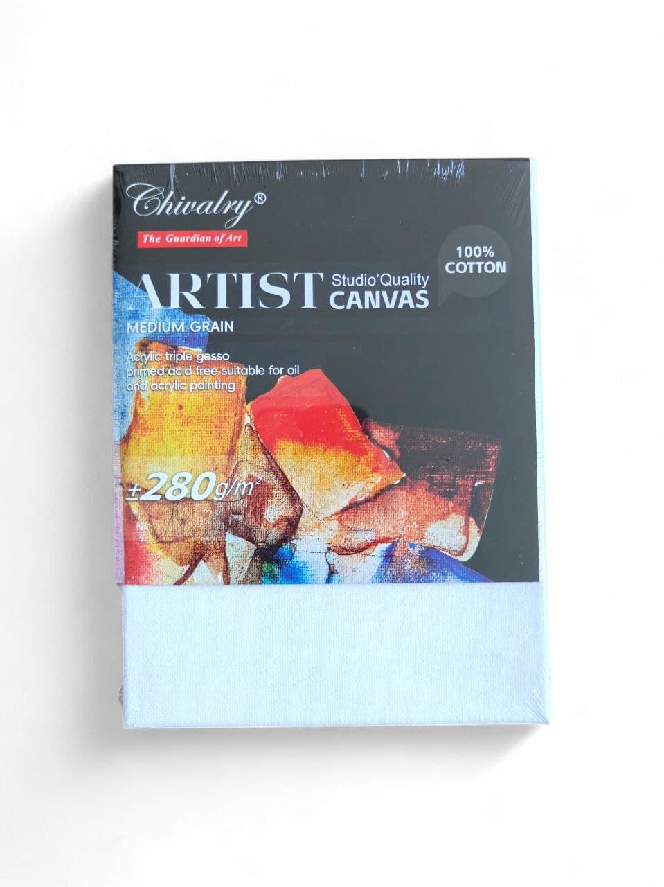 Chivalry Artist Canvas White Medium Grain 280g/m2 15x20cm, No. C1520