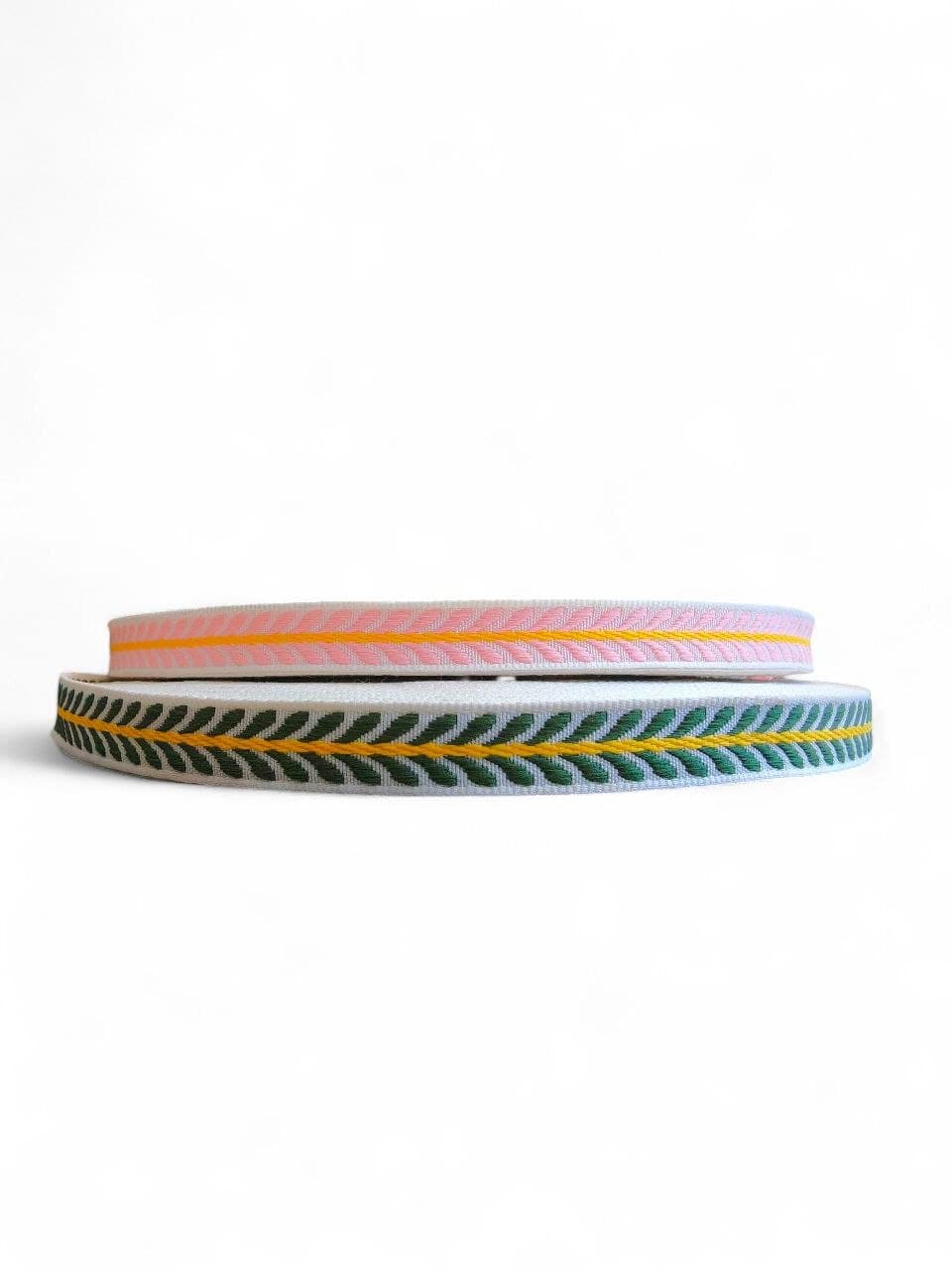 Ribbon Roll Cloth Type Assorted Colours 1cm x 100y